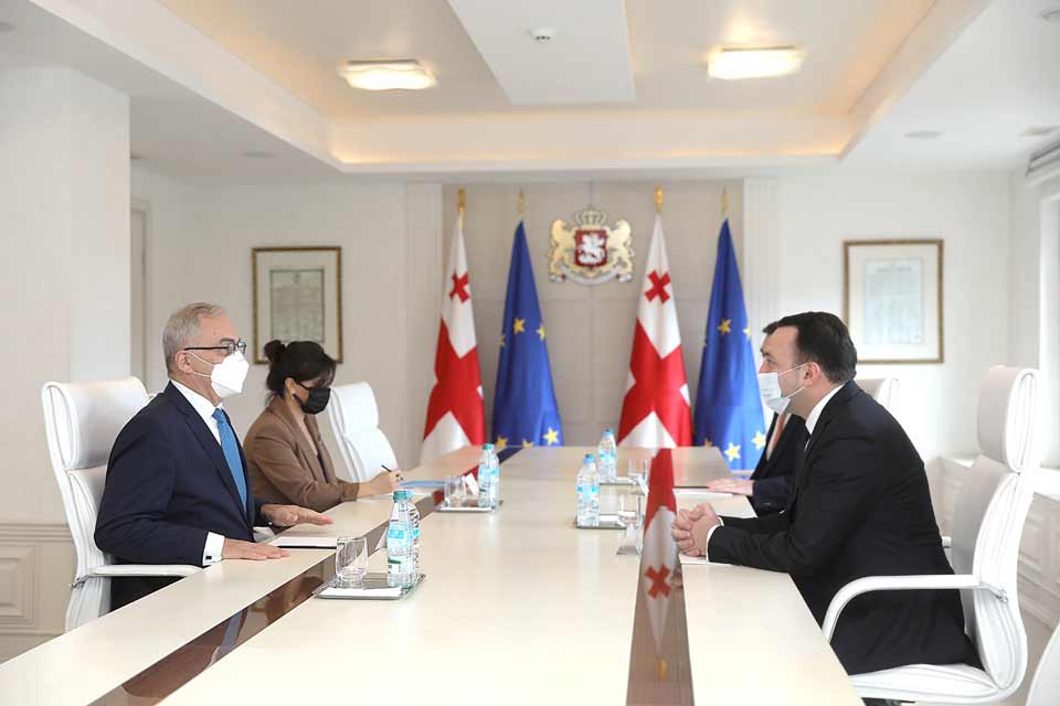 Georgian PM meets BSEC SG
