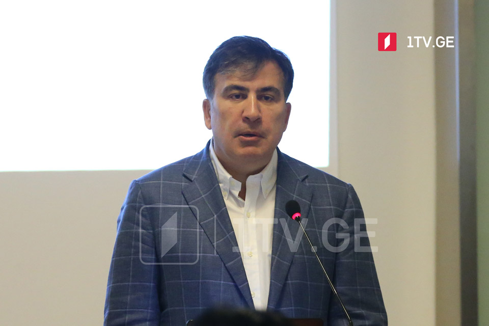 Saakashvili urges supporters to attend Saturday rallies
