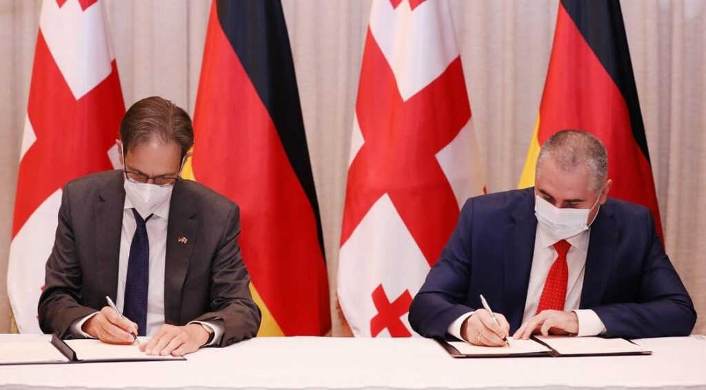 Georgian Finance Minister, German Ambassador sign financial cooperation agreement
