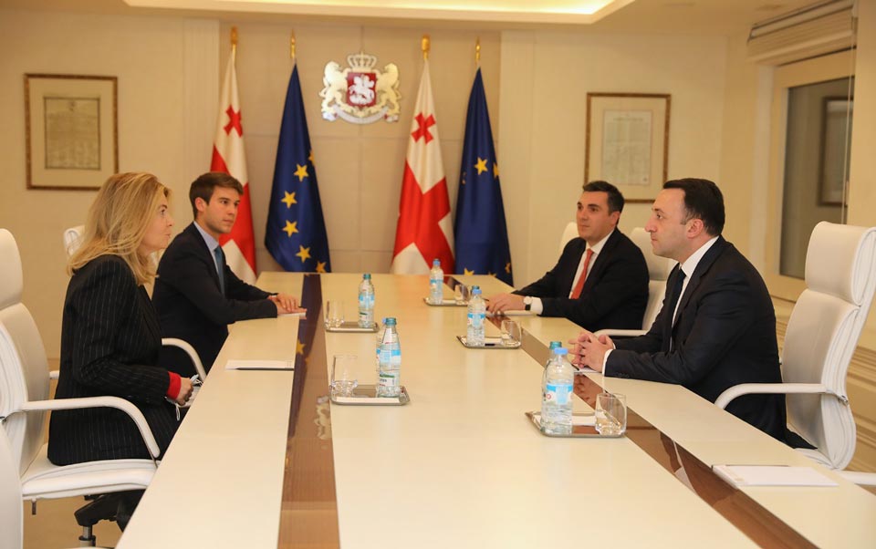 Ираклий Гарибашвили встретился с управляющим директором Rothschild & Co