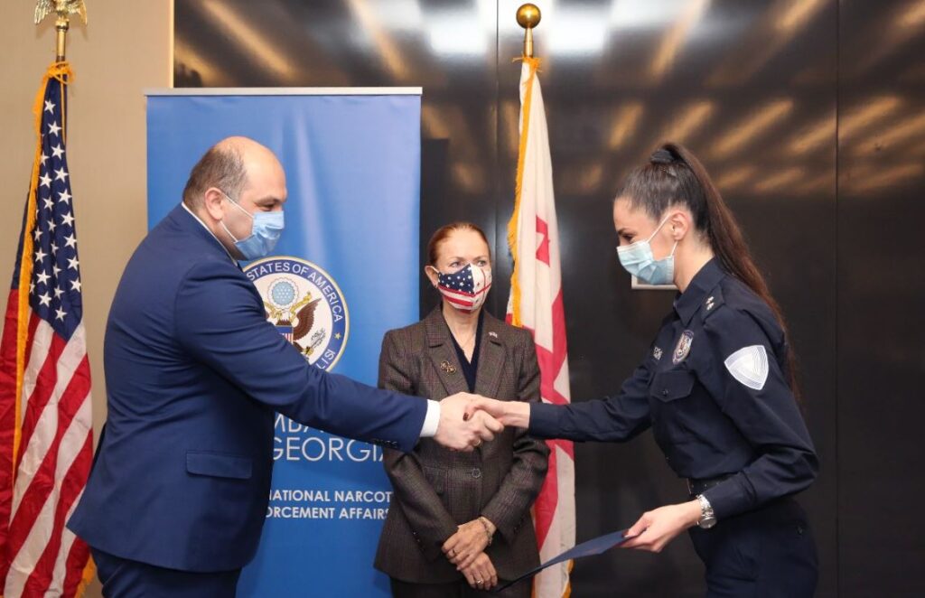 Заместитель министра МВД и посол США приняли участие в церемонии закрытия конференции «Женщины в полиции»