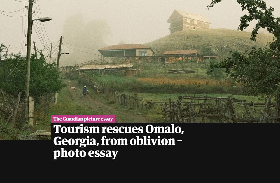 The Guardian publishes article about tourist attractions in Georgia