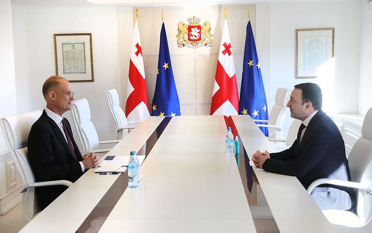 Ираклий Гарибашвили встретился с постоянным представителем UNDP Ником Бересфордом