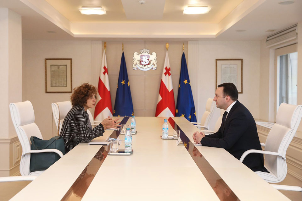 Georgian PM meets Head of NATO Liaison Office in Georgia