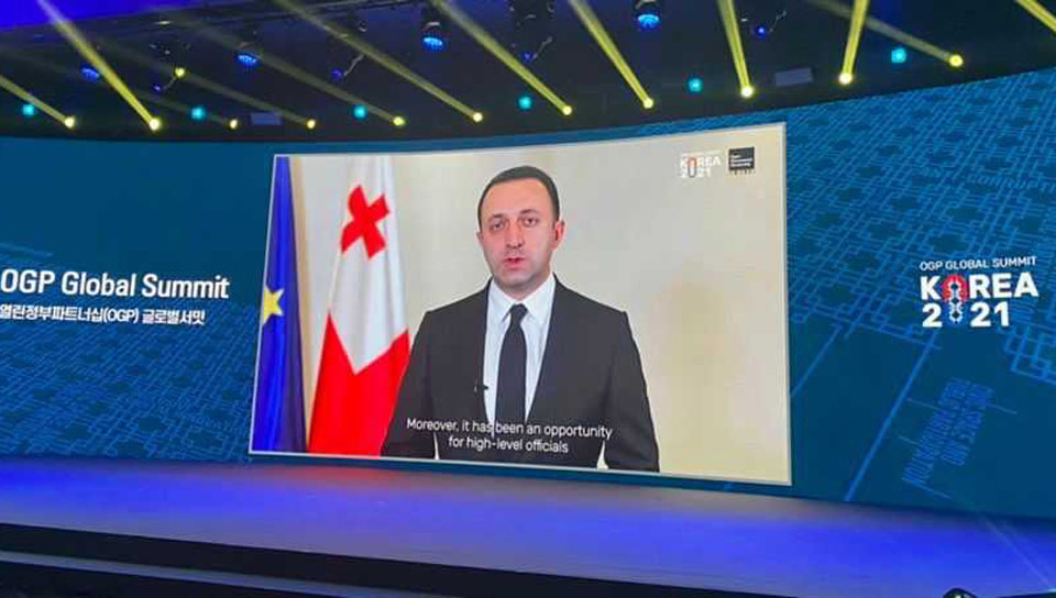 Ираклий Гарибашвили вместе с мировыми лидерами принял участие в Глобальном саммите Партнерства «Открытое правительство»