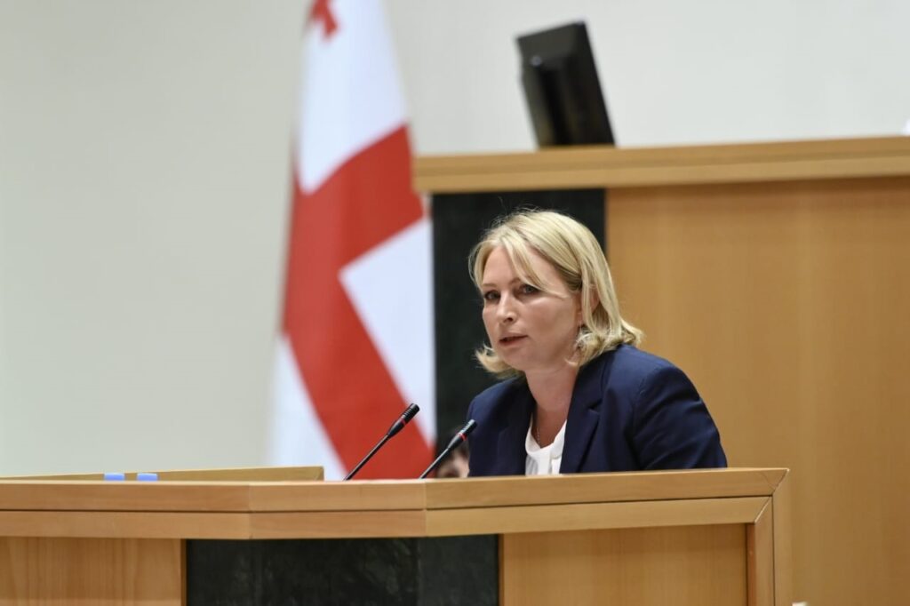 Economy Minister Turnava reports to parliament