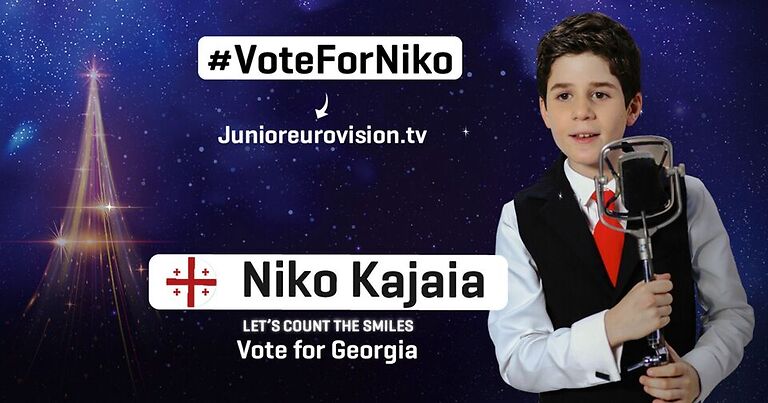 Georgian JESC contender to get number two on stage