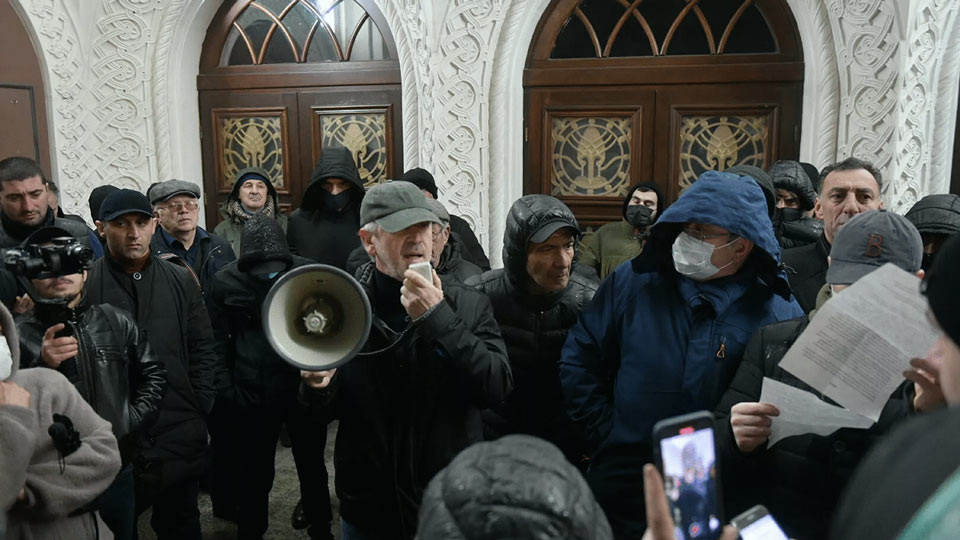 Occupied Sokhumi prosecution initiates legal proceedings in December 21 rally