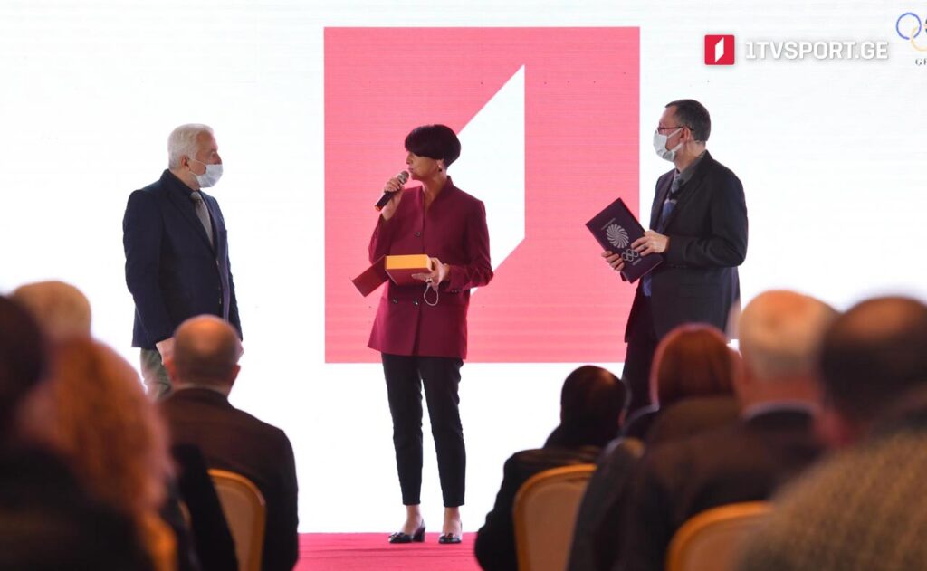 Бекаури и Талахадзе - лучшие в году - Олимпийский комитет наградил Первый канал Грузии премией за медиа-поддержку #1 TVSPORT