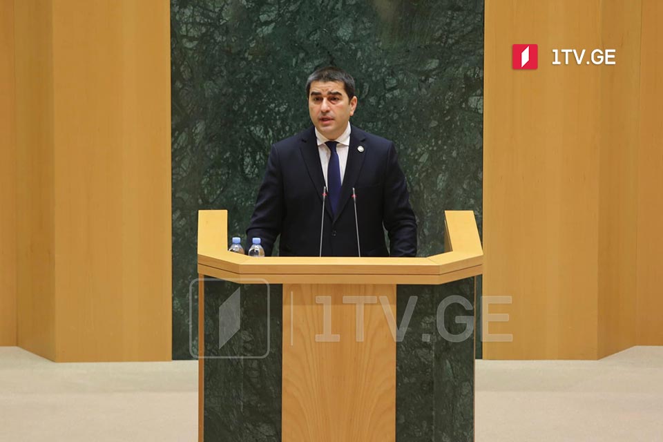 Shalva Papuashvili elected Parliament Speaker 