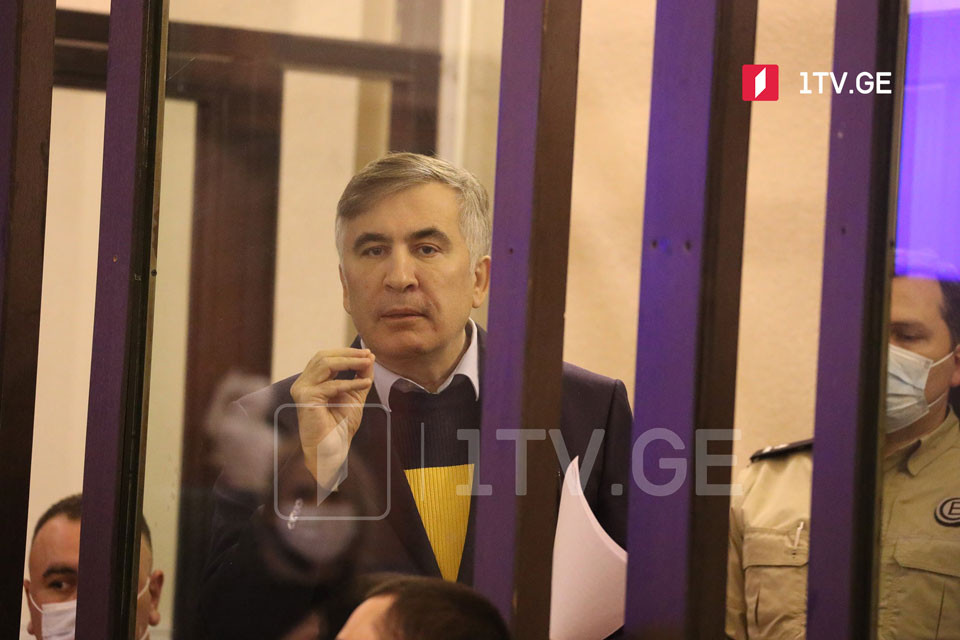 Tbilisi City Court tries ex-president Saakashvili for illegal border crossing