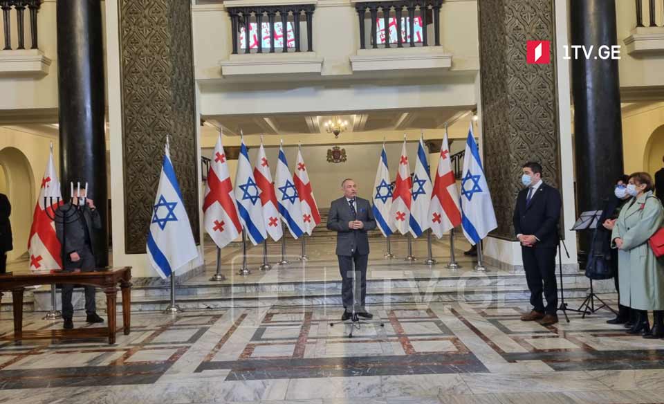 Ран Гидор - Сегодня впервые в парламенте Грузии прошла церемония памяти жертв Холокоста, за что мы благодарны