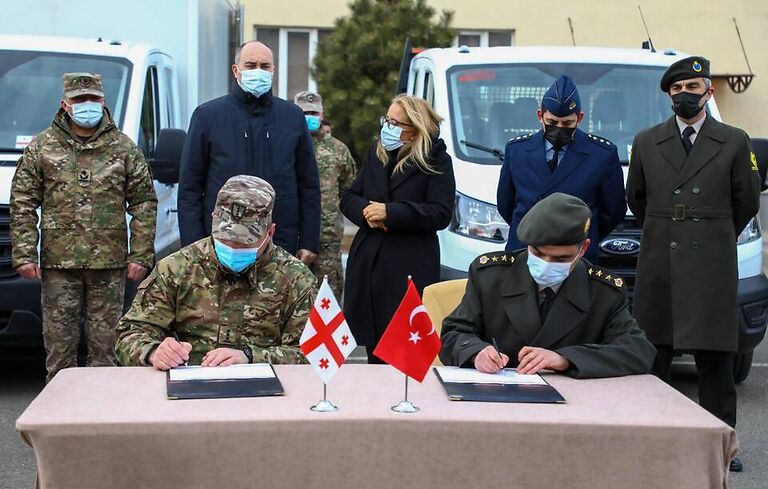Թուրքիան հատուկ տեխնիկա է հանձնել Վրաստանի պաշտպանության ուժերին