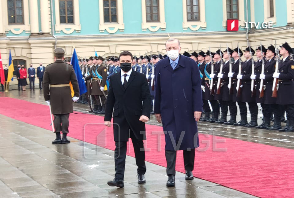 Реджеп Тайип Эрдоган прибыл в Украину