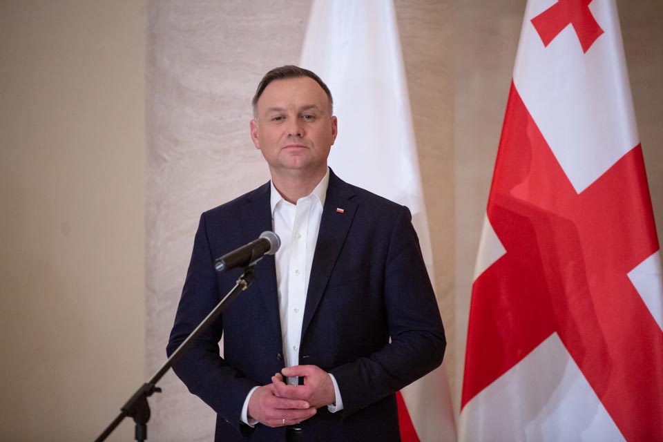 Georgia has tragic experience with Russia, Polish President said