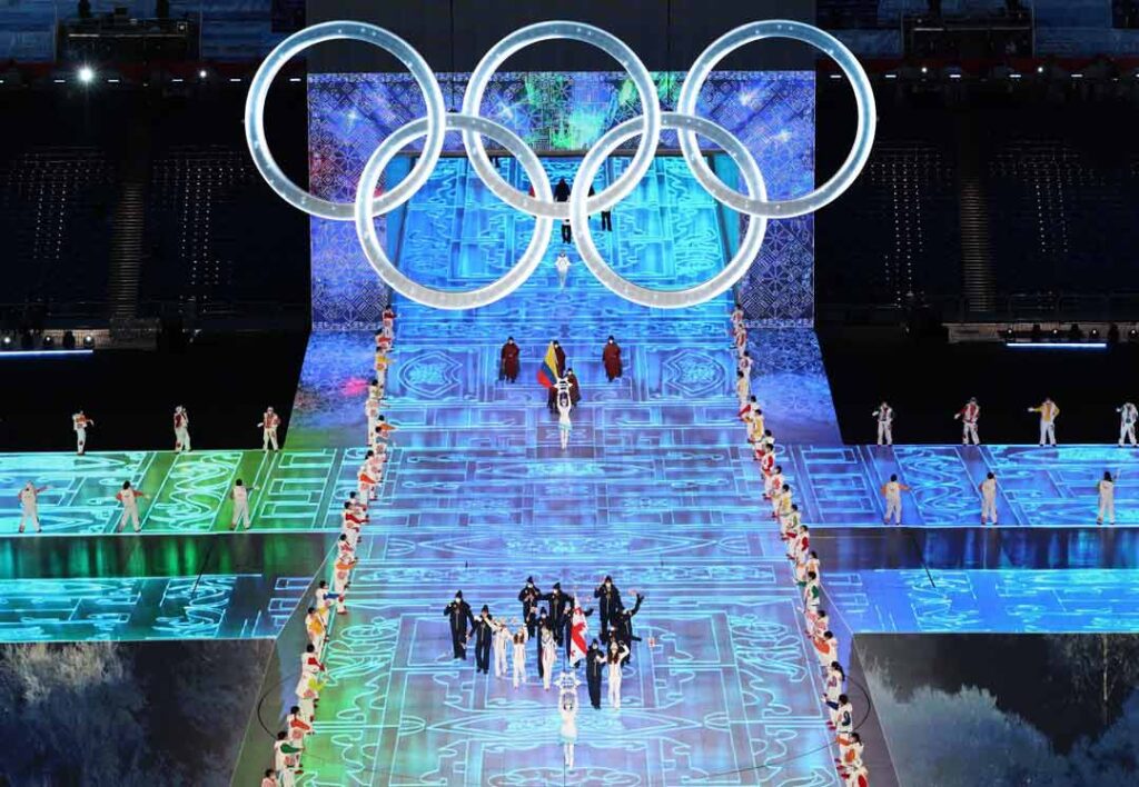 Пекин 2022 | Аӡынтәи аолимпиатә хәмаррақәа раартра аныҳәатә церемониа рхы аладырхәит жәҩык ақырҭуа спортсменцәа #1TVSPORT