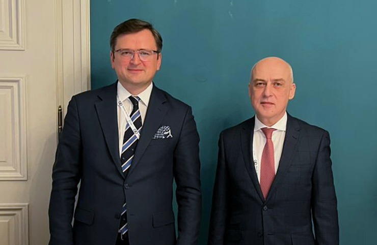 Georgian FM meets Ukrainian colleague in Munich