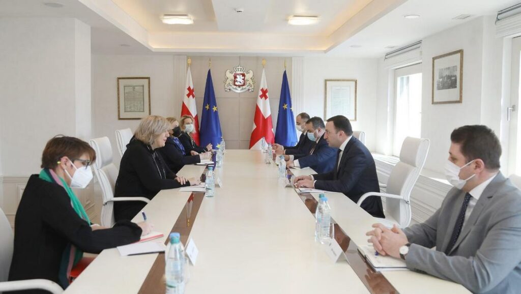 Georgian PM, Europe Commissioner discuss human rights in occupied territories