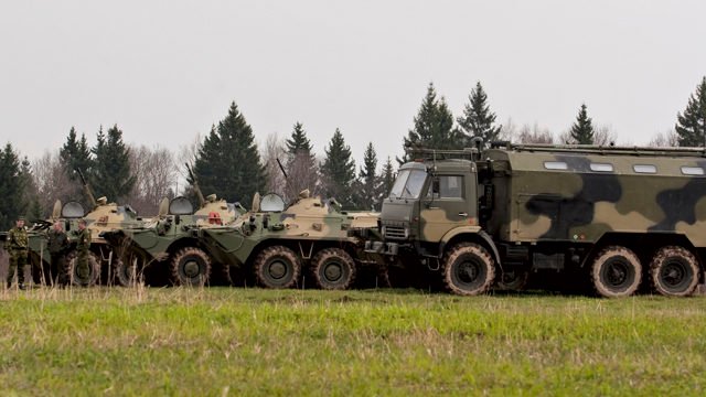 Ukrayna Dövlət Sərhəd Xidməti - Rusiya qüvvələri Kiyev vilayətində dövlət sərhədini pozdular