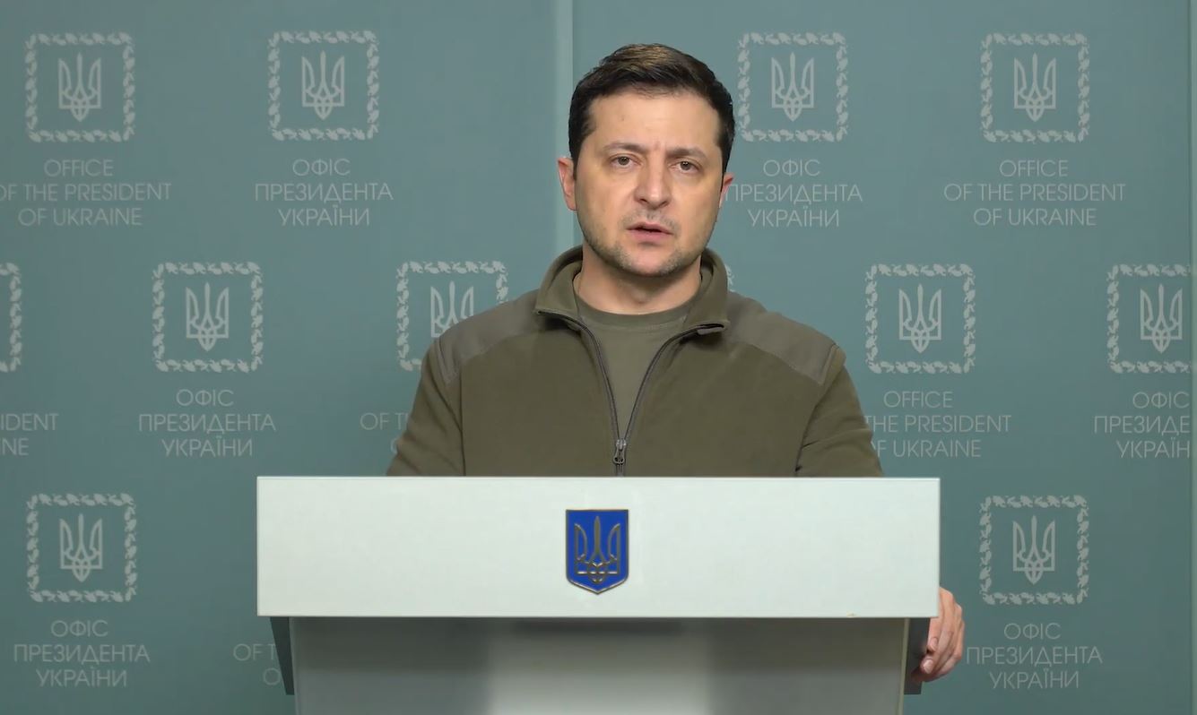President Zelenskyy: We are in Kyiv. We defend Ukraine