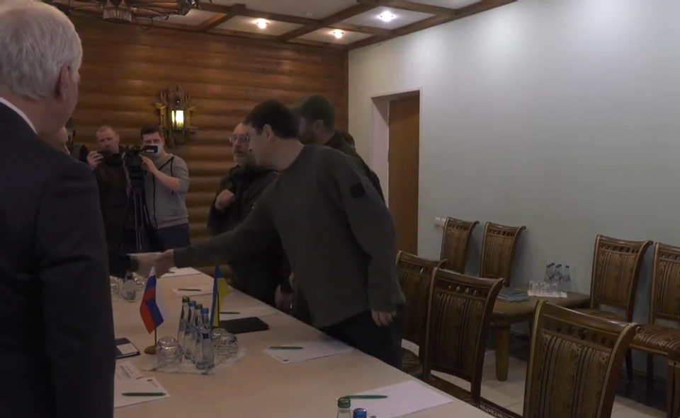 Second round of Ukraine-Russia talks under way