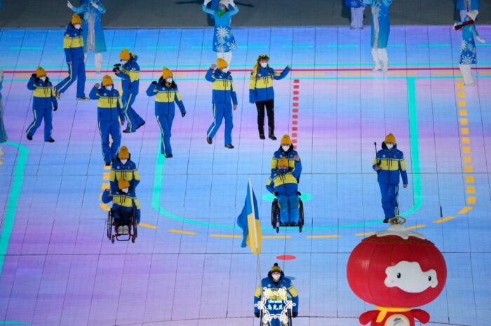 Зимние Паралимпийские игры в Пекине открылись акцией протеста украинских спортсменов 