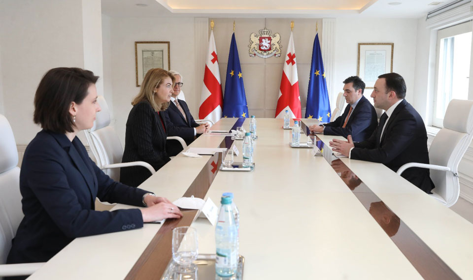 Georgian PM meets Chief Executives of Rothschild & Co and KAISER PARTNER