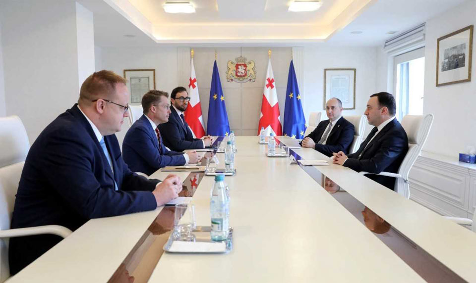 Georgian PM meets NATO Assistant Secretary General for Intelligence and Security