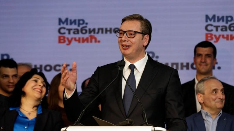 Согласно экзитполам, на президентских выборах в Сербии побеждает действующий президент Александр Вучич