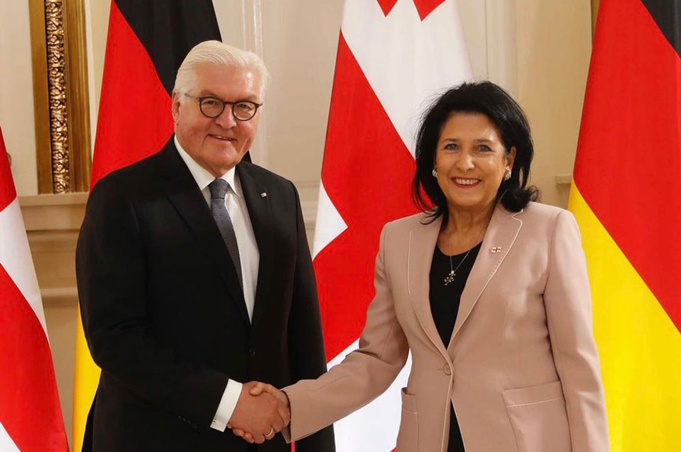 Presidents of Georgia, Germany, hold phone talks
