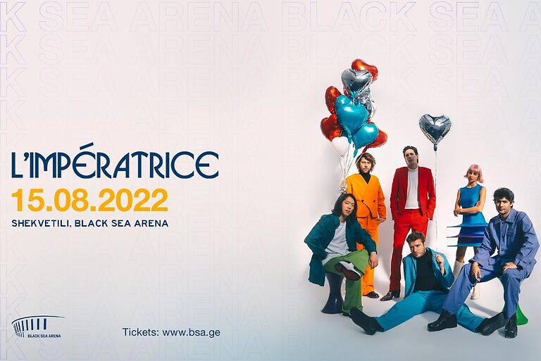 Black Sea Arena to host L'Impératrice concert