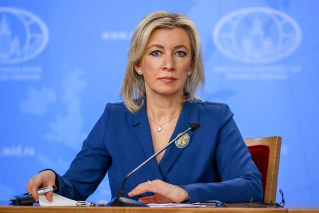 Maria Zaxarova - Ukraynanı Rusiyanın hədəflərinə zərbə vurmağa sövq edən təxribat Rusiyanın sərt cavabı ilə nəticələnəcək