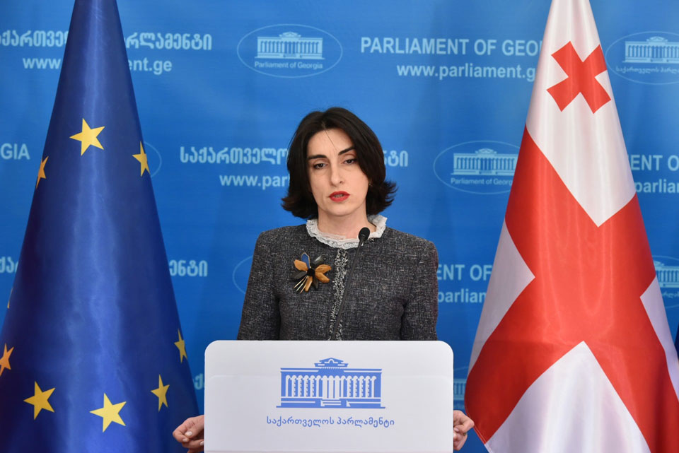 European Integration Committee Chairperson welcomes EC for officially recognizing Georgia's European Perspective