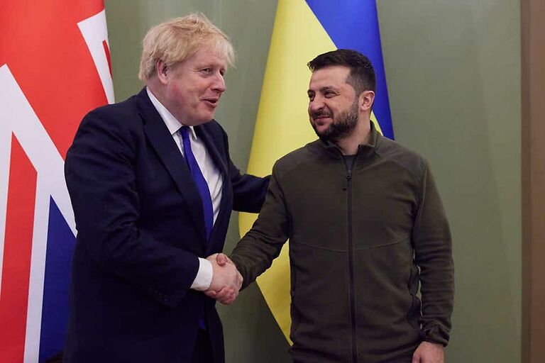 Britaniya baş naziri administrasiyası - Boris Conson bir daha təsdiq etdi ki, Ukraynanın gücləndirilməsi və Putinin uğursuzluğunun təmin olunmasında heç zaman olmadığı kimi sadiqdir