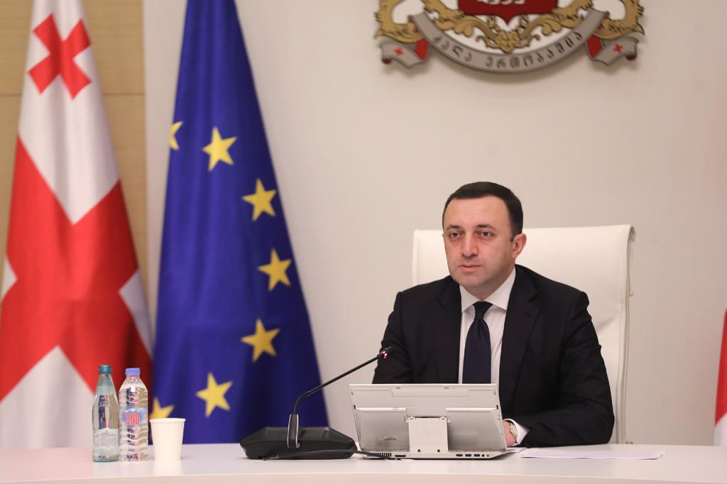 Ираклий Гарибашвили представил парламенту отчет об осуществлении программы правительства