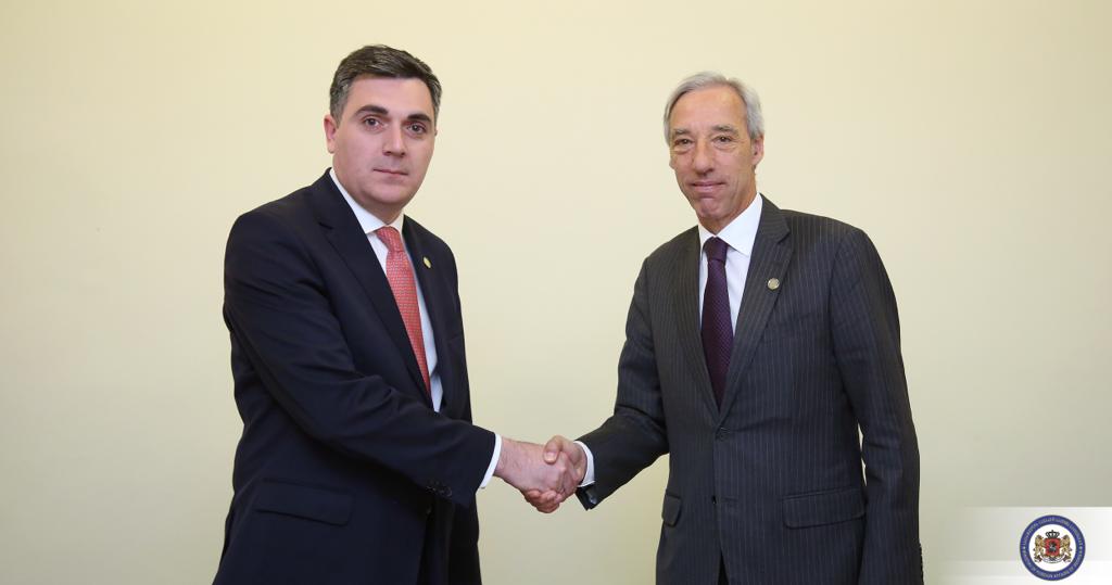 Главы МИД Португалии и Грузии договорились о более тесном сотрудничестве в процессе евроинтеграции Грузии