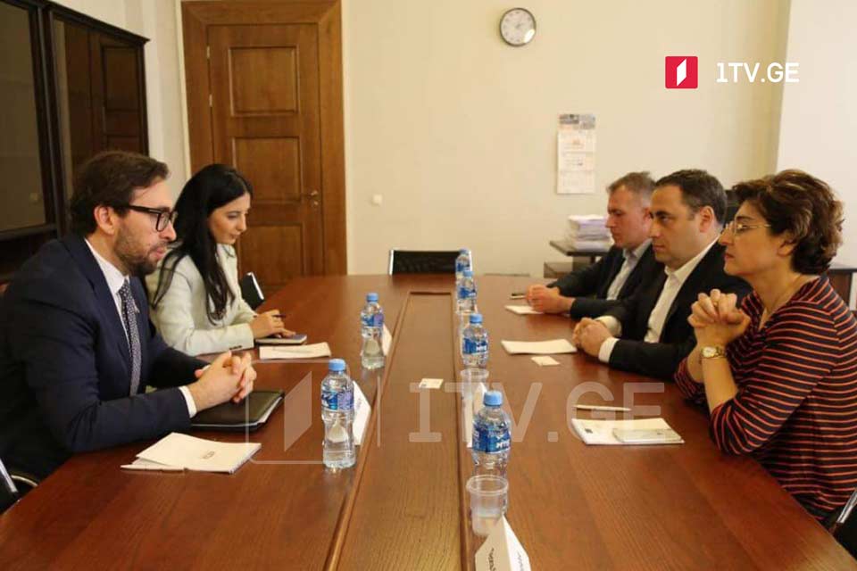 Глава Офиса связи НАТО встретился с лидерами «Стратегии Агмашенебели» и «Республиканской партии»