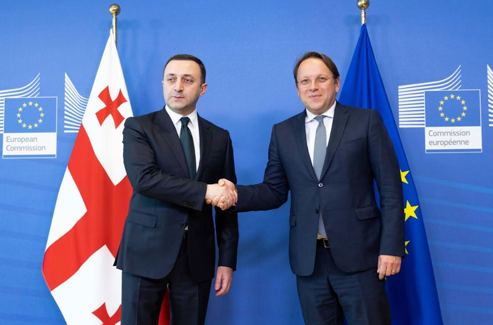 EC started to prepare opinion on Georgia’s EU application, Oliver Varhelyi says