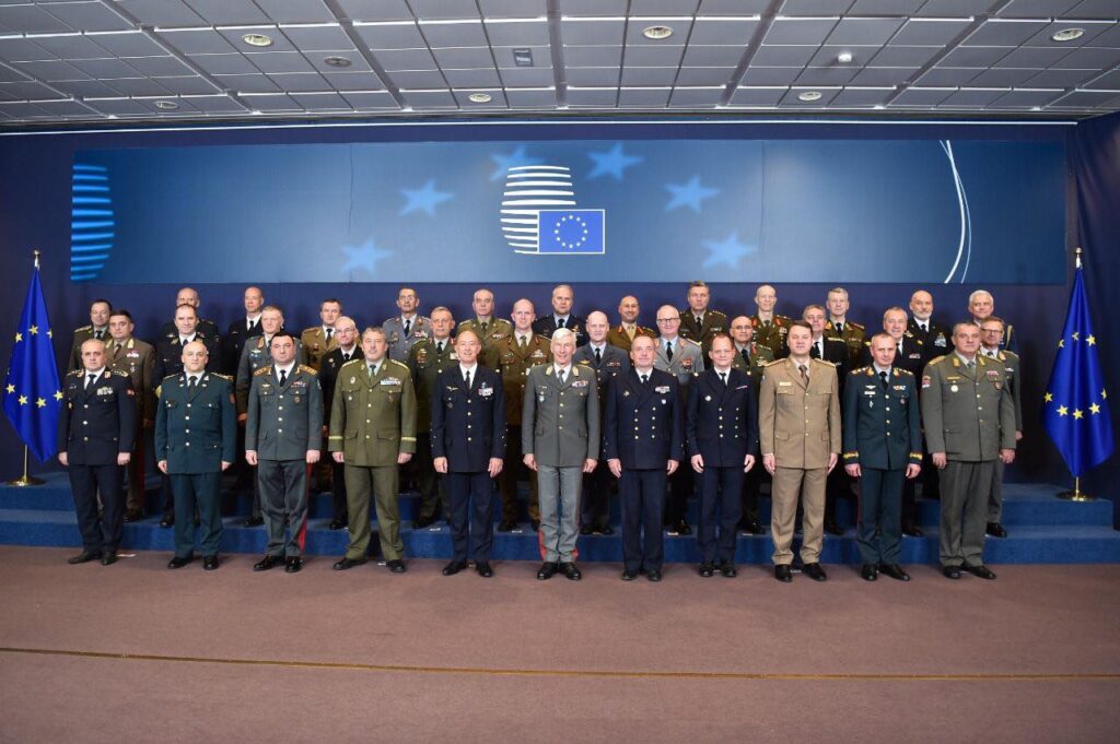 Վրաստանի պաշտպանության ուժերի հրամանատարը մասնակցել է Եվրամիության ռազմական կոմիտեի նիստին