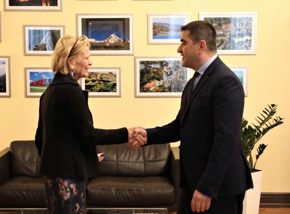 Шалва Папуашвили встретился с заместителем директора-исполнителя Структуры «ООН-женщины»
