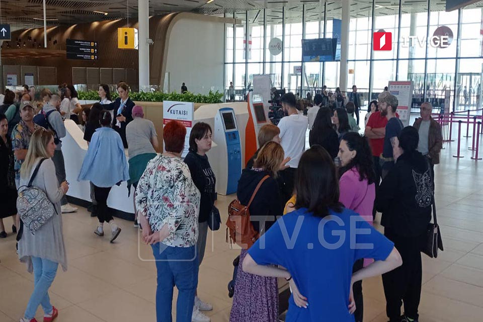 В Кутаисском международном аэропорту отменен рейс в Барселону
