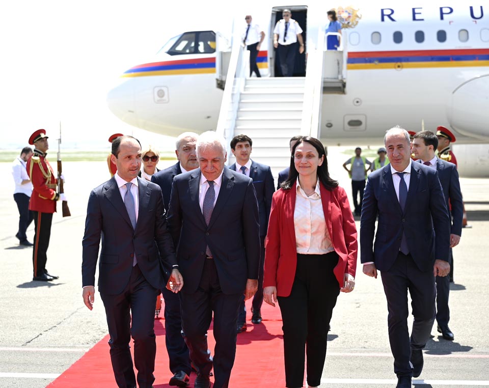 Armenia's President starts Georgia visit