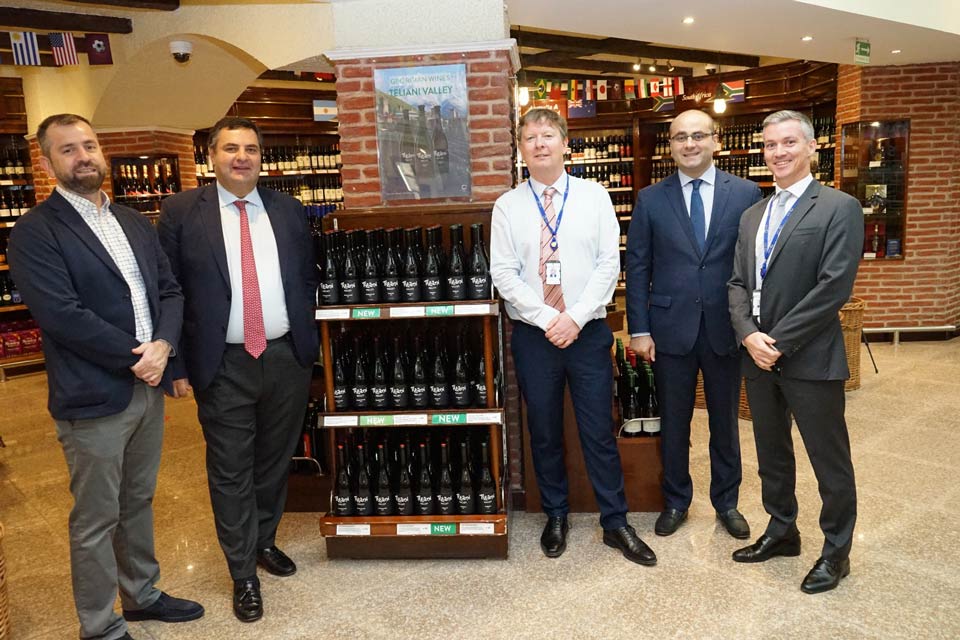 Грузинское вино впервые было экспортировано в Катар