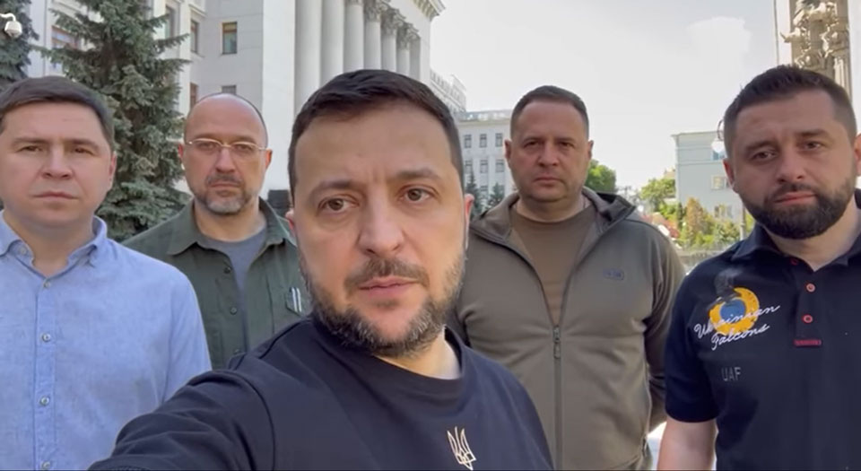Vladimir Zelenski video-müraciət yayır - artıq 100-cü gündür Ukraynanı müdafiə edirik, qələbə bizimdir