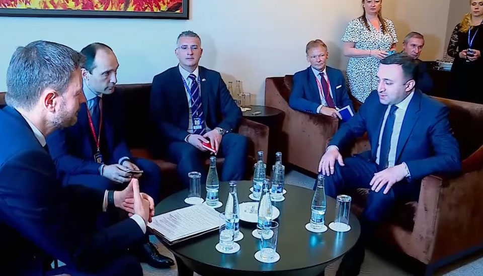 Ираклий Гарибашвили встретился с вице-президентом Еврокомиссии