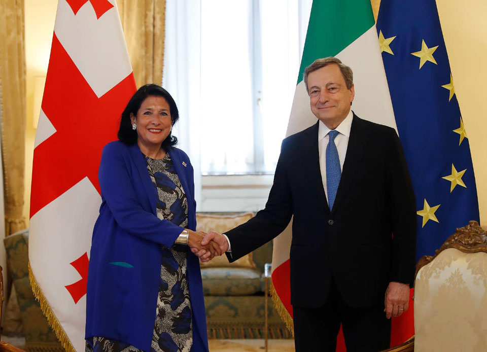 Премьер-министр Италии - Мы категорически поддерживаем интеграцию Грузии в Европу
