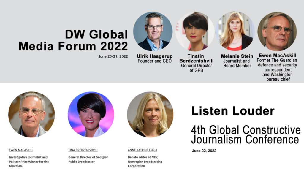 GPB Dir/Gen to partake at DW Global Media Forum and Global Constructive Journalism Conference