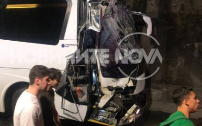 Bulgarian national football team caught in road accident, one player injured