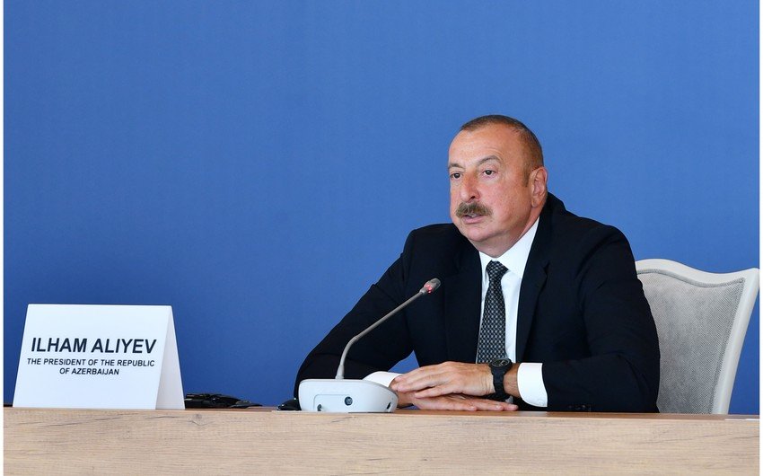 İlham Əliyev - Zəngəzur dəhlizinin açılması bölgədə gələcək sülhün fundamental elementlərindən biridir