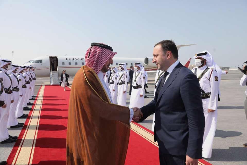 Ираклий Гарибашвили начал свой визит в Доху, Катар